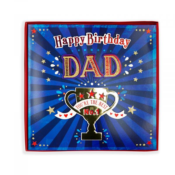 Birthday Boxed Card Dad, Trophy