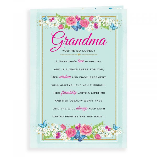Birthday Card Grandma