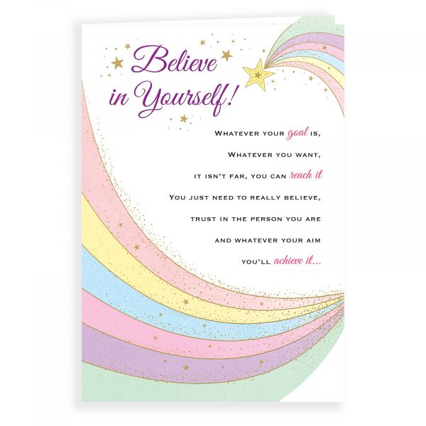 Thinking of You Card Believe in Yourself