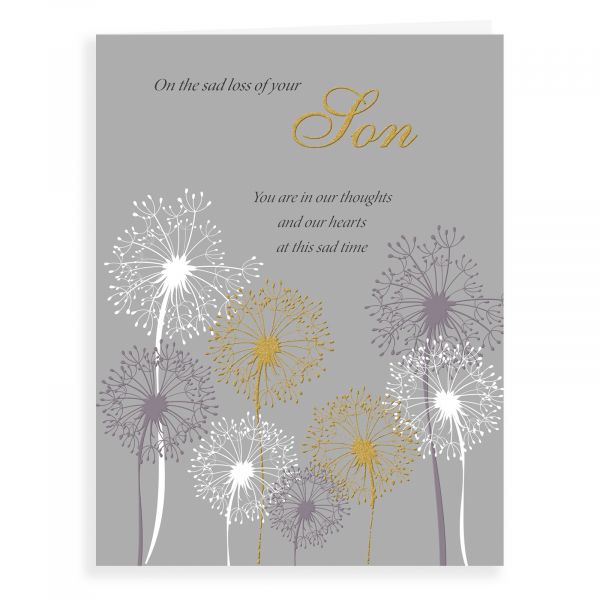 Sympathy Card Son