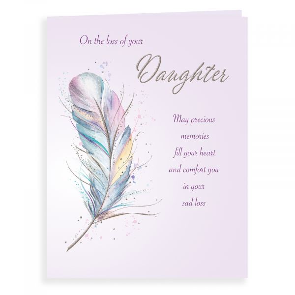 Sympathy Card Daughter