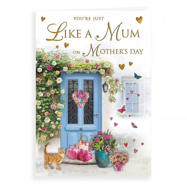 Mother's Day Card Like A Mum, Front Door
