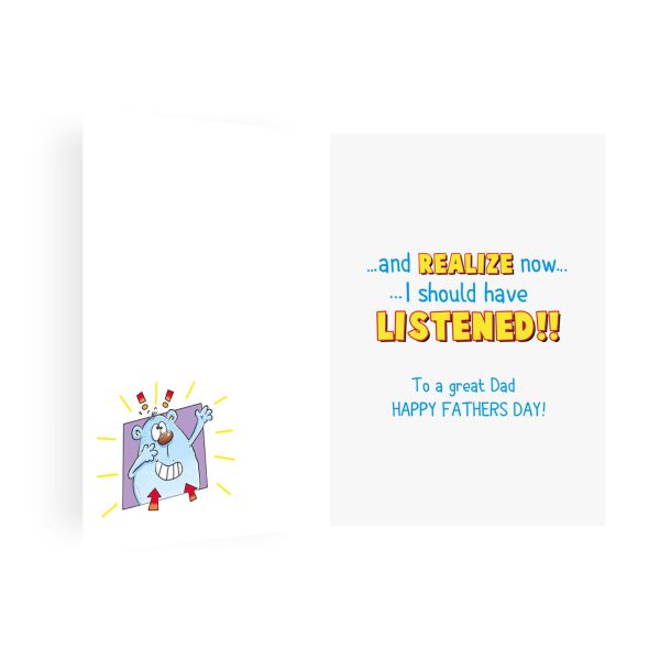 Father's Day Card Dad, If Life Gets Tough