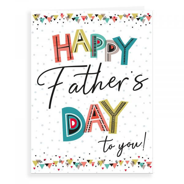 Father's Day Card Father's Day, Pattern Type