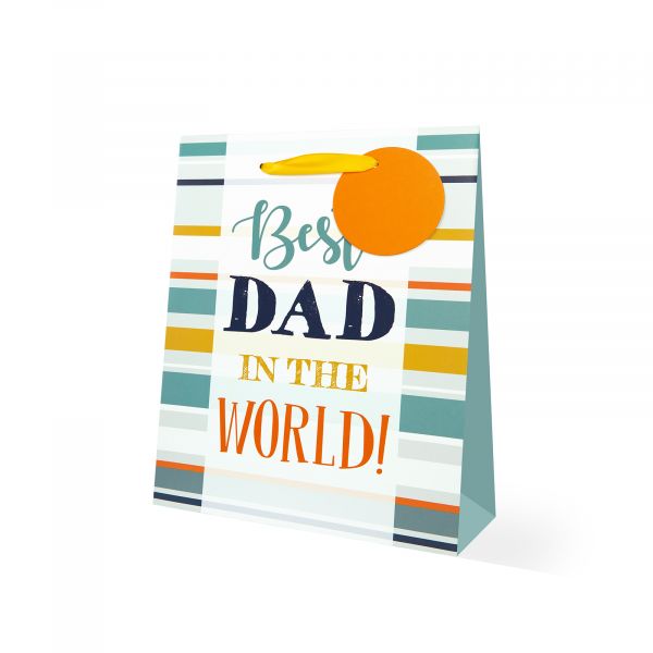 Father's Day Best Dad Medium Gift Bag