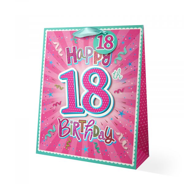 Age 18 Female Large Gift Bag