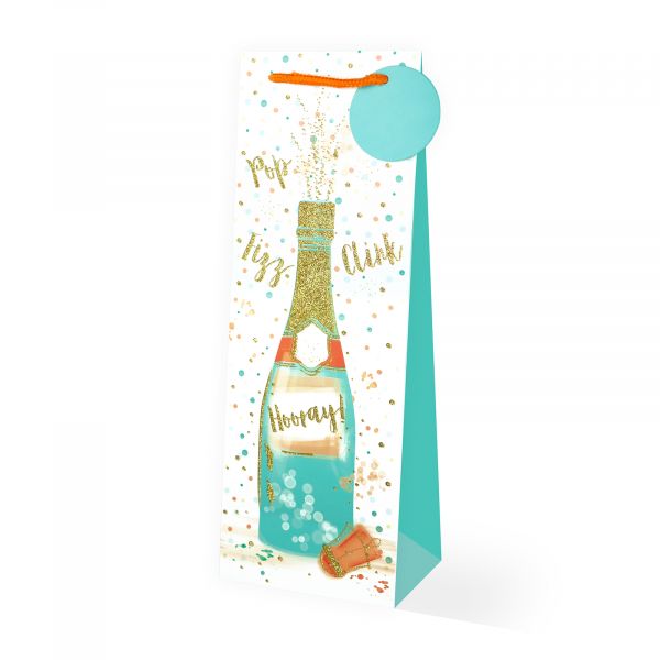 Champagne Bottle Gift Bag