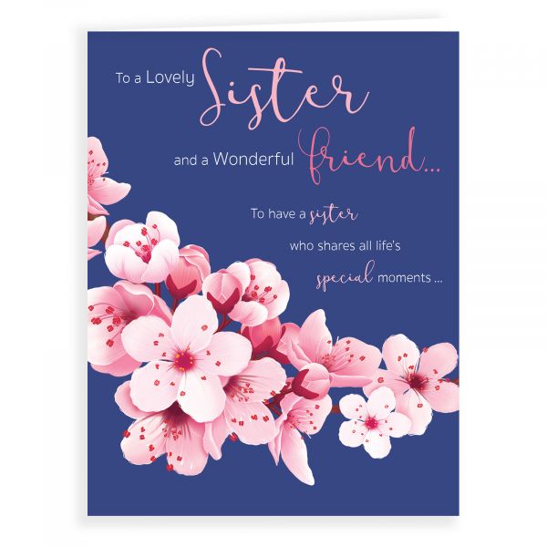 Birthday Card Sister, Blossom