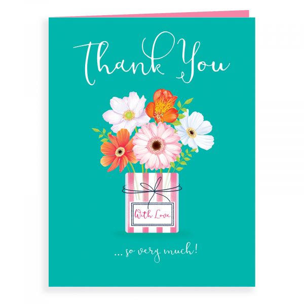 Thank You Card, Vase