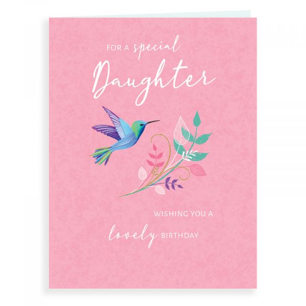 Birthday Card Daughter, Humming Bird