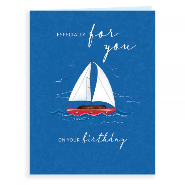 Birthday Card Open, Yacht