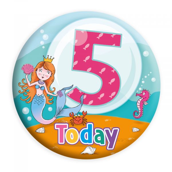 Age 5 Female Small Badge