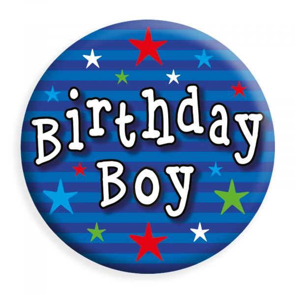 Birthday Boy Small Badge