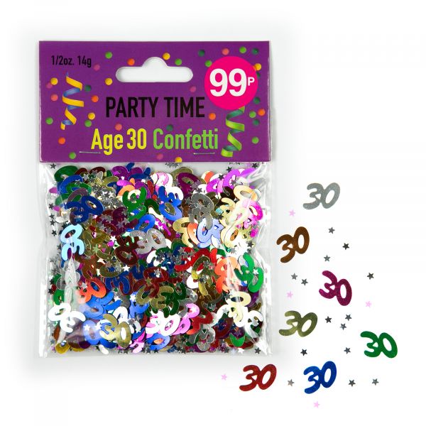 Confetti Age 30