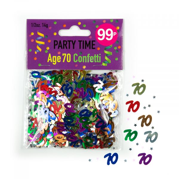 Confetti Age 70