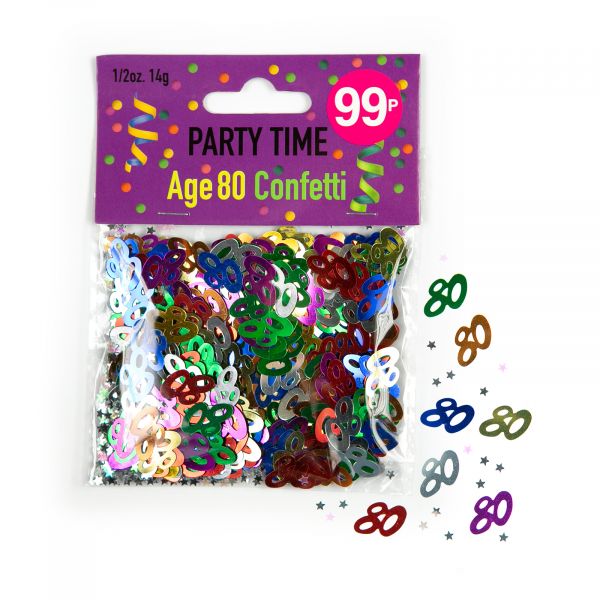 Confetti Age 80