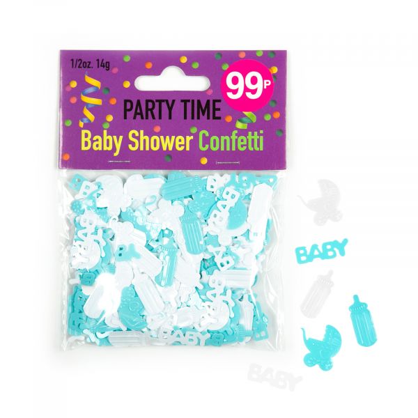 Confetti Baby Shower Boy