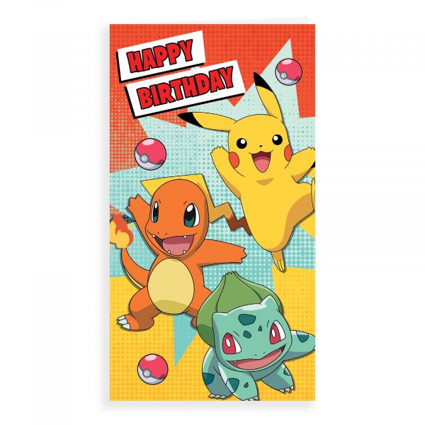 Birthday Card Pokemon